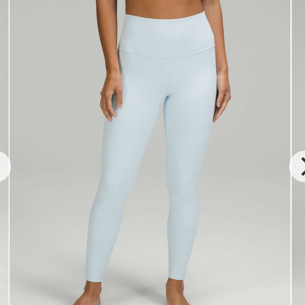 Lululemon Align High-Rise Pant 28" Powder Blue 6